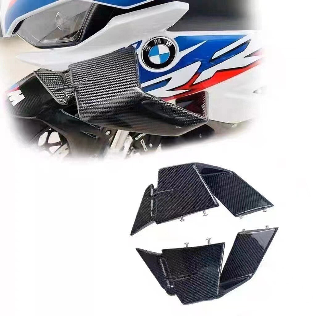 for BMW S1000RR M1000RR 2019-2022 Front Spoiler Wind Winglets Aerodynamic Wing Kit