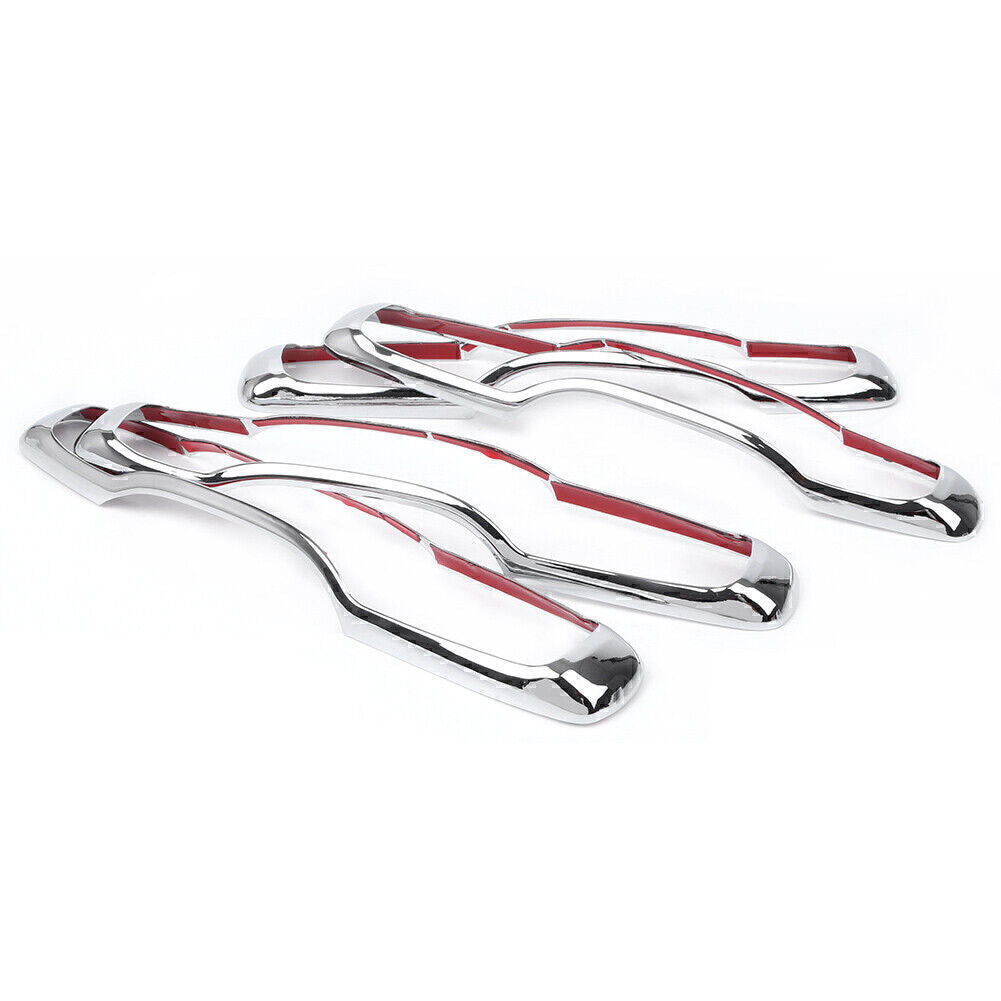 4PCS Door Handle Cover Decoration Trim for Volvo XC60 2018 2019 ABS Plastic