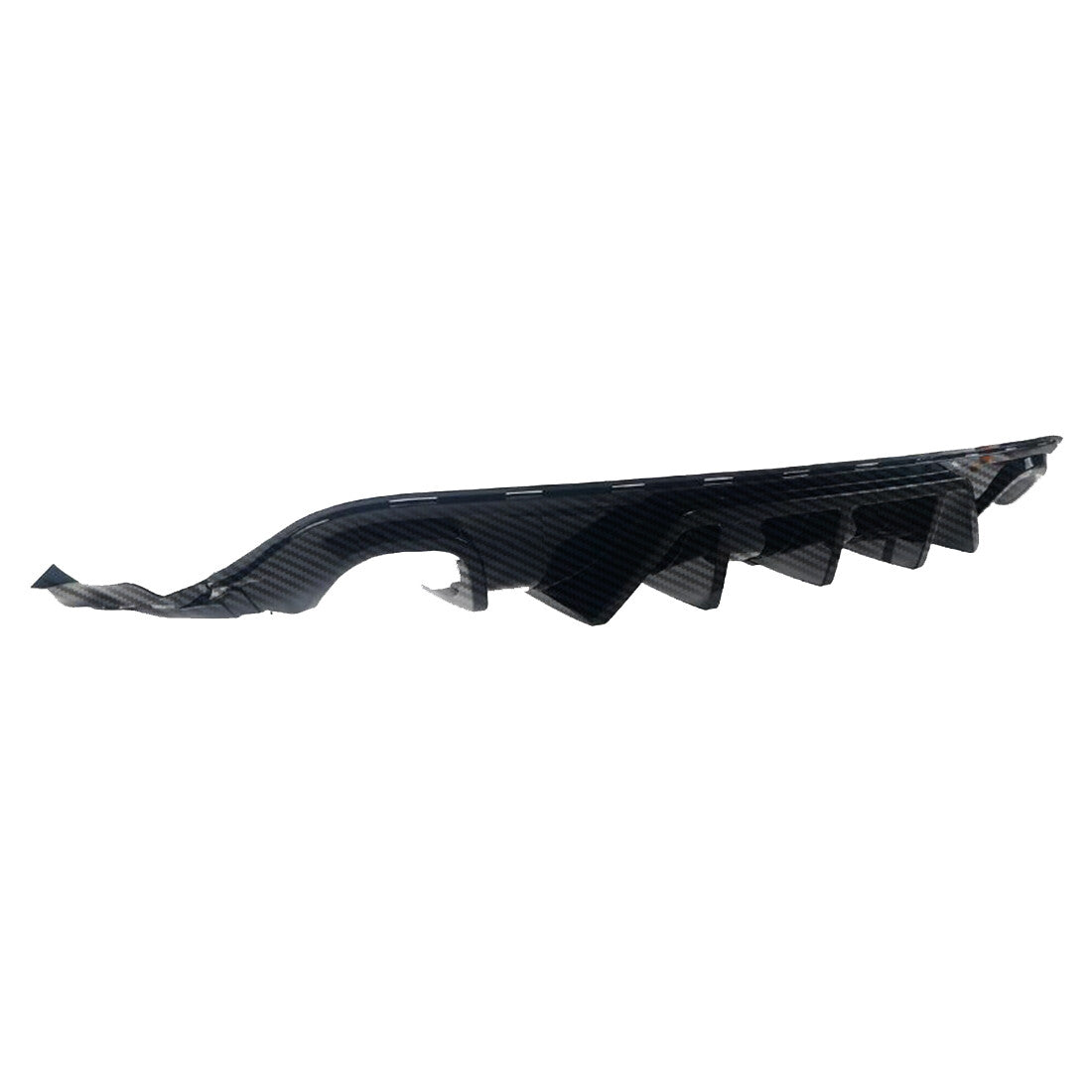 Glossy Black Shark Fin Rear Bumper Diffuser for Jeep Grand Cherokee SRT 2014-2021 Q