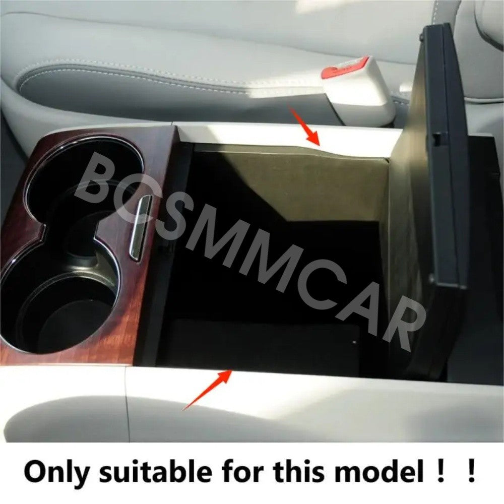 Car Interior Central Armrest Phone Storage Box Fit for Toyota for Sienna 2011-2019 Q