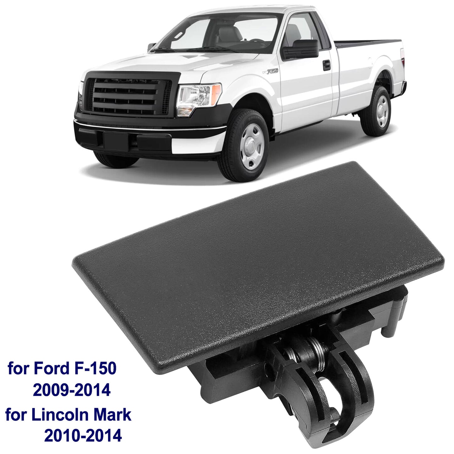 Glove Box Latch Lock Compartment Handle Lid Black For 2009-2014 for ford F-150 F150 Q