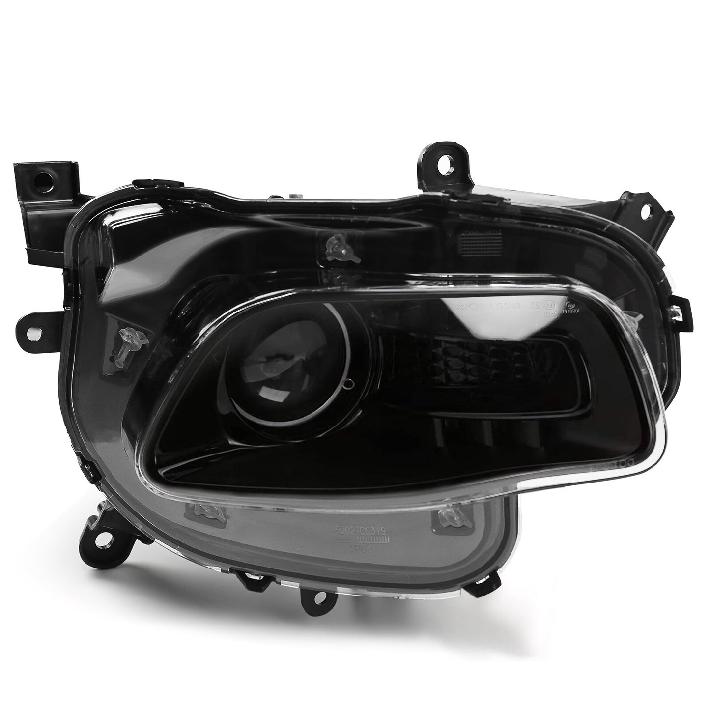 For 2014-2018 for Jeep Cherokee Halogen Black Headlight Headlamp Passenger Right v