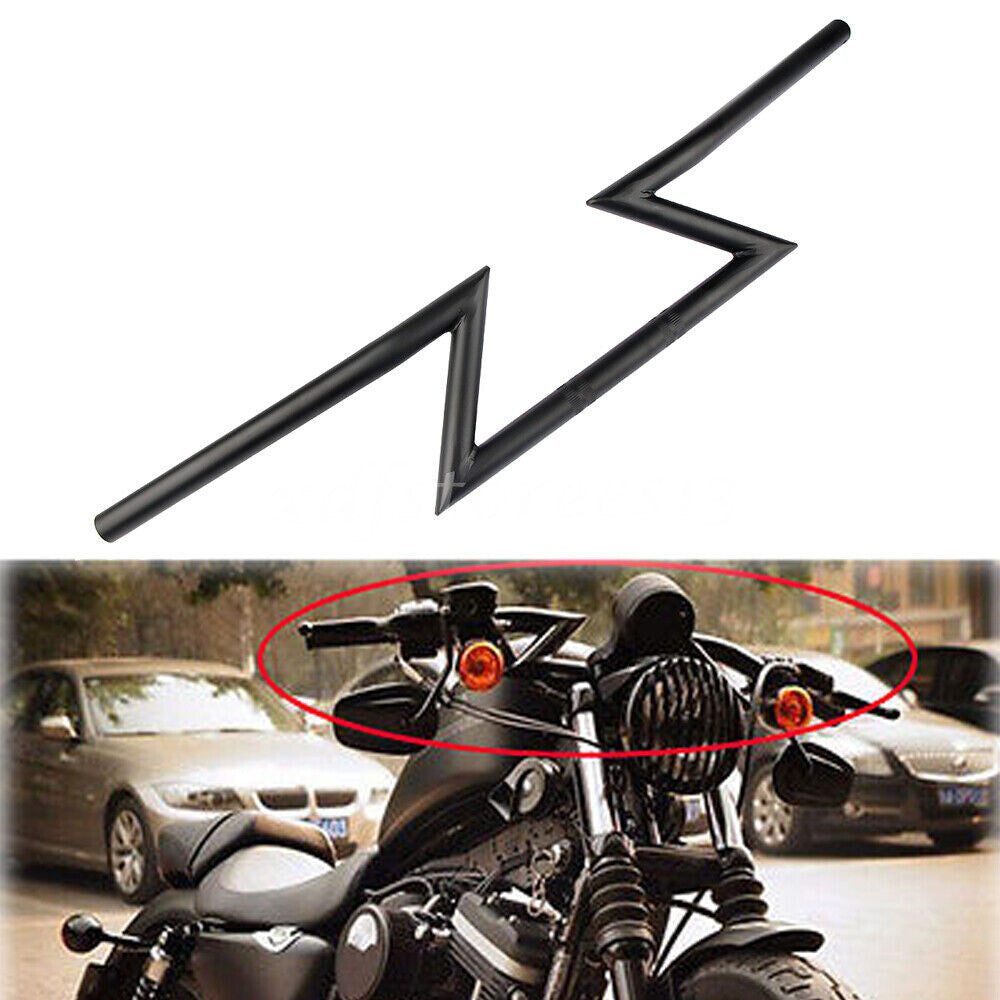 Motorcycle 7/822mm Drag Z-Bar Pullback Handlebar for Suzuki for Honda CG Chopper Q