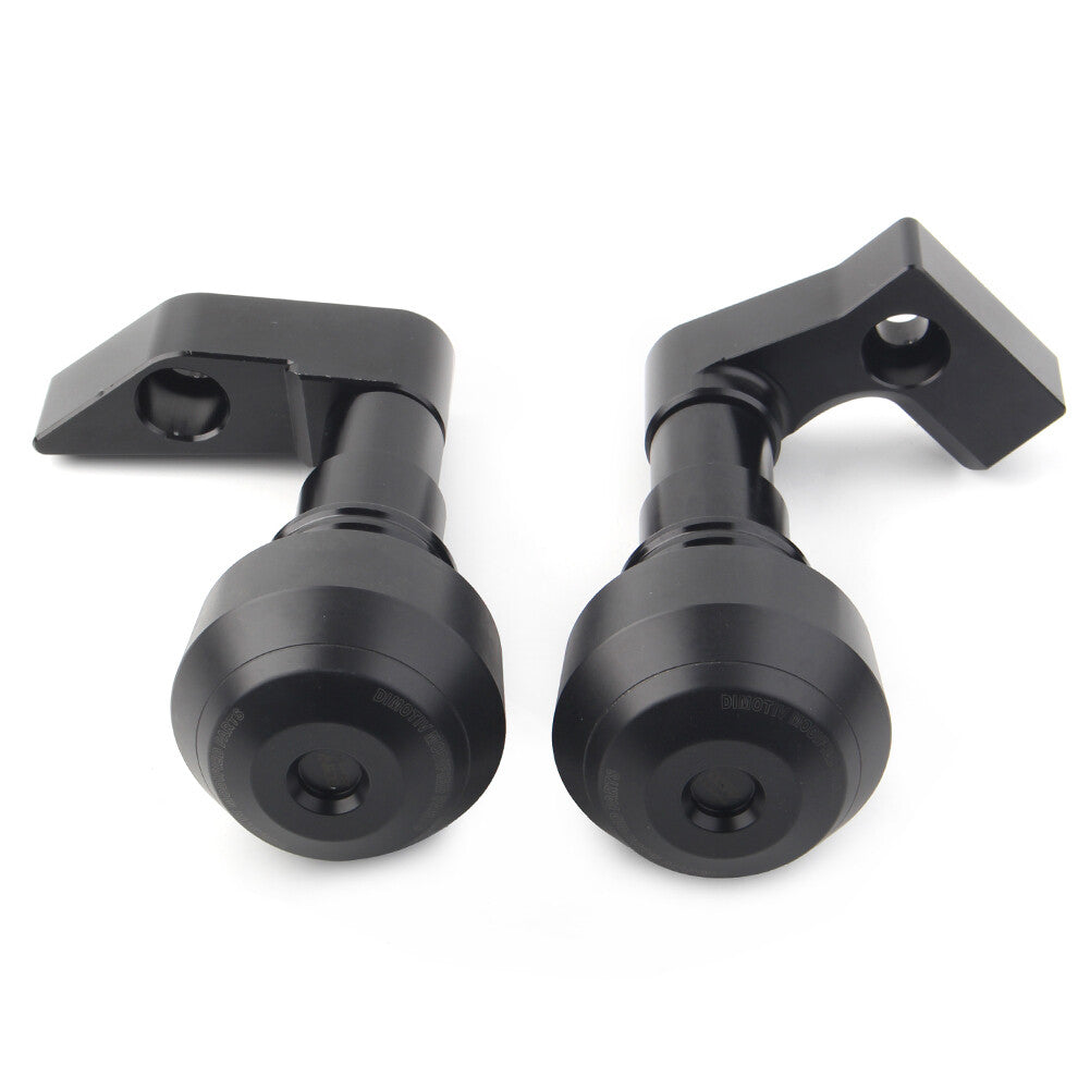 for Kawasaki EN-6R EN-6F 2012-2015 Frame Slider Cover Crash Pads Protector Black