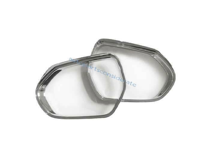 for Toyota CHR C-HR 2018-22 Chrome Rear View Mirror Rain Eyebrow Frame Trim 2PCS