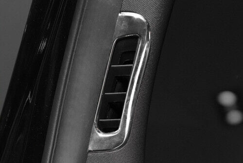 Chrome ABS A Pillar Air Outlet Vent Cover Trim for Jeep Grand Cherokee 2011-2020