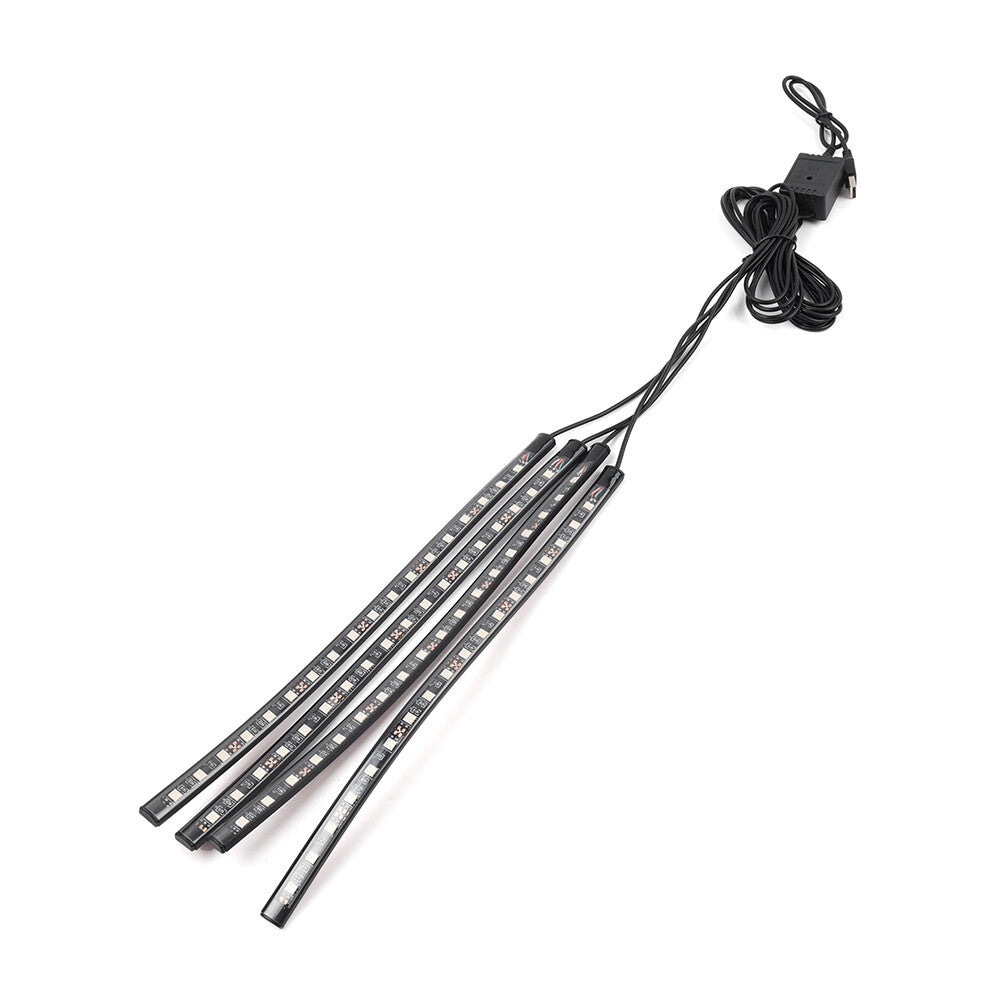 RGB Romote Control Floor Atmosphere Light Decorative Foot Lamp Q