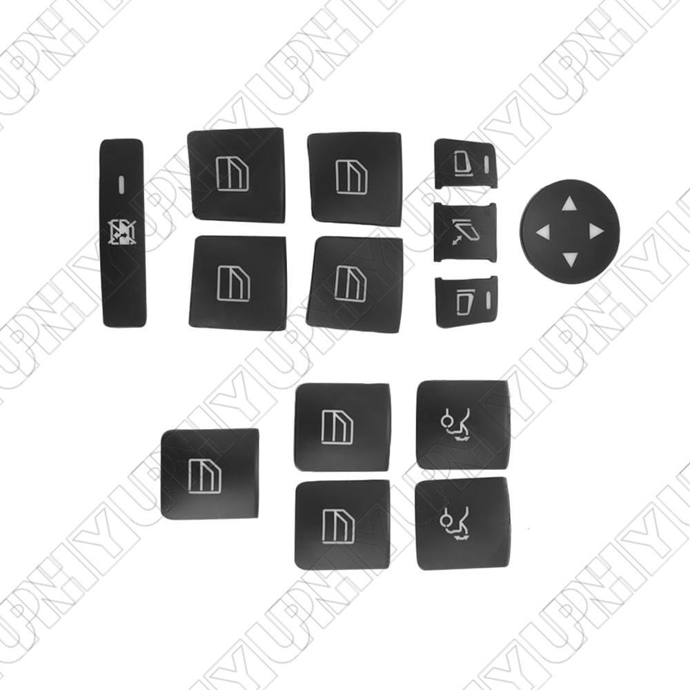 for Mercedes E C Class GLA CLA GLE Door Armrest Window Switch Button Cover Trim