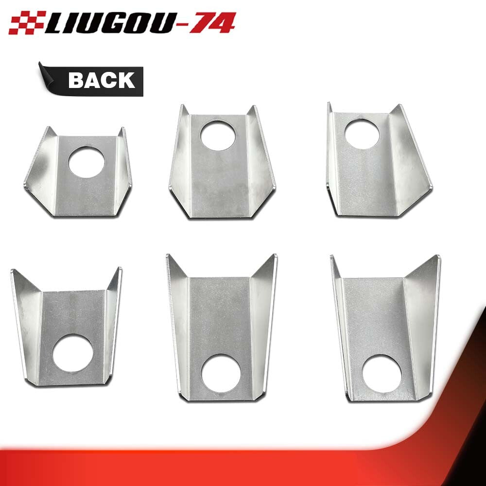 Frame to body mounting bracket kit fits 97-06 for Jeep for Wrangler Tj frame rust repair - v