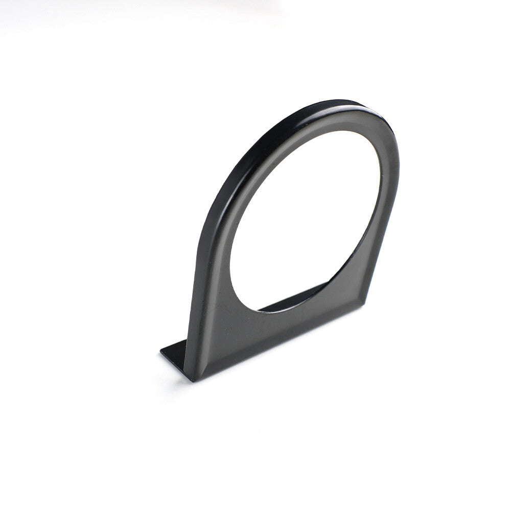 2'' 52mm Single Hole Gauge Meter Dash Pod Mount Holder Bracket Face Panel Black Q