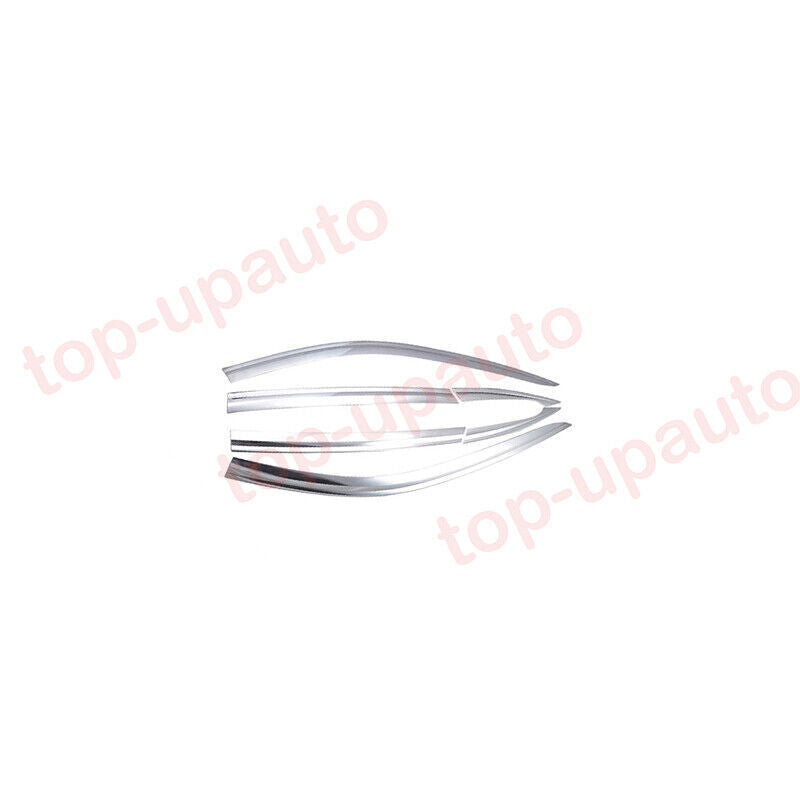 for Mazda CX-5 2017-2024 Chrome Car Window Visors Sun Rain Guard Vent Deflector
