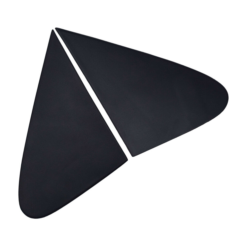 Pair Side View Mirror Trim Corner Triangle Fenders Fits 2008-2013 for Toyota for Corolla
