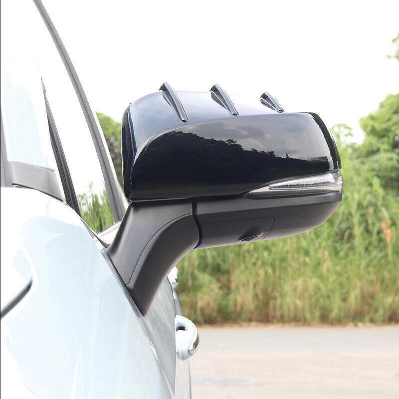 for Toyota for Sienna 21-24 ABS Gloss Black Side Door Rearview Mirror Cover Trim 2P