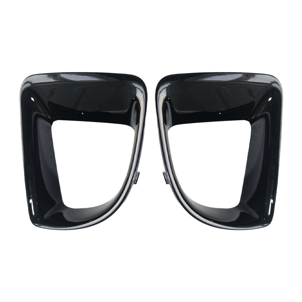 Pair Front Air Duct Frame Black For Clubman R55 R56 R57 2010-2012 Left+Right