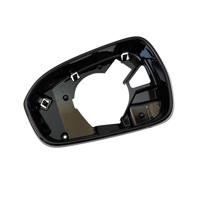 Pair Glossy black Side Mirror Frame Holder for Ford Fusion 2013-2020