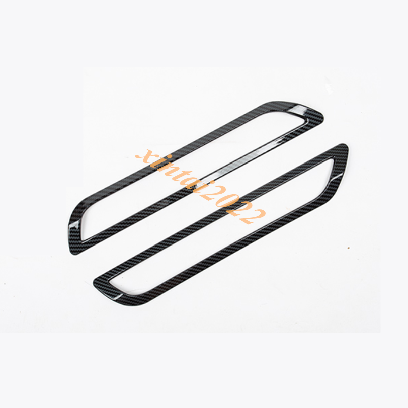 for ford Explorer 2020-21 ABS Carbon Fiber Rear Fog Light Lamp Frame Cover Trim