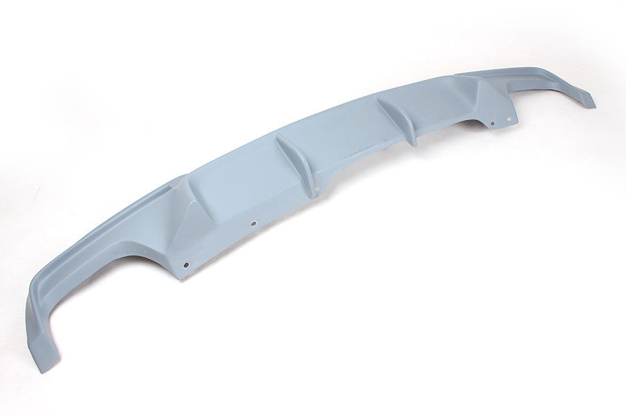 Unpainted Gray FRP Rear Bumper Diffuser Lip for BMW 5Series F10 535i M Tech12-16