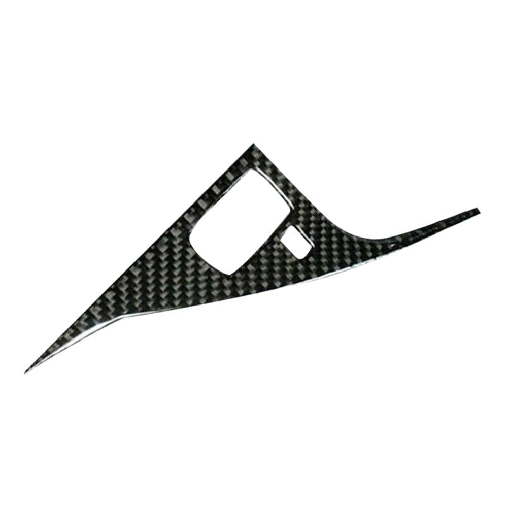for Infiniti Q50 Q60 2014-19 Carbon Fiber Interior Gear Shift Drive Panel Cover