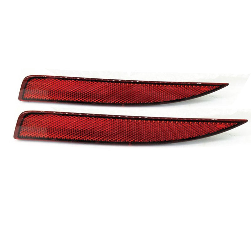 1 Pair Rear Bumper Warning Light Strip Cover for VW Scirocco R R-Line 2011-2015 v