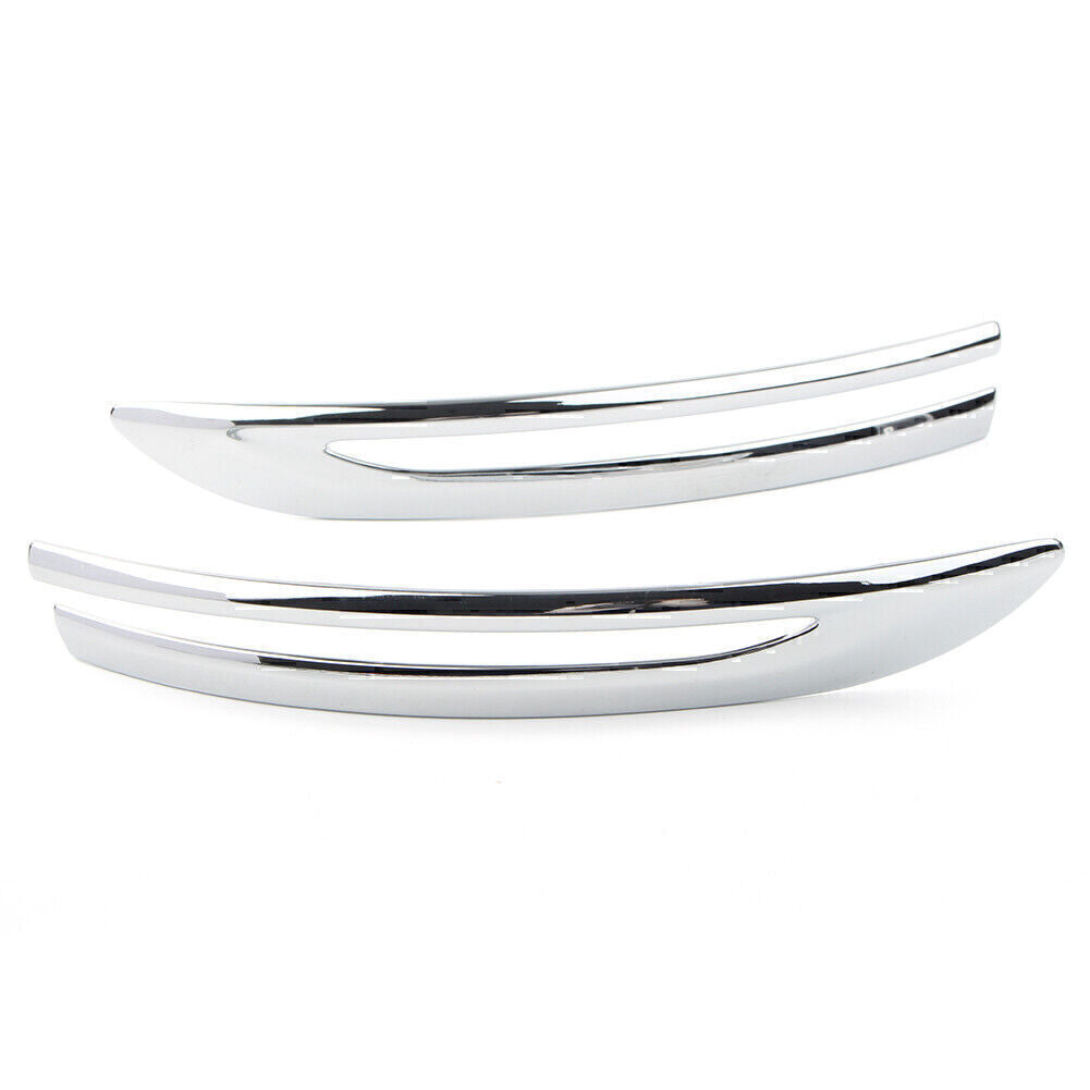 ABS Chrome Rearview Mirror Stripe Protective Cover 2-Piece Set Suitable for Nissan Kicks 2017-2019 18