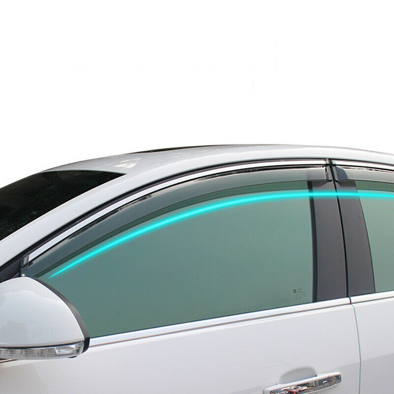 for Honda CRV CR-V 2017-2022 Window Visors Wind Rain Guard Deflector W/Chrome