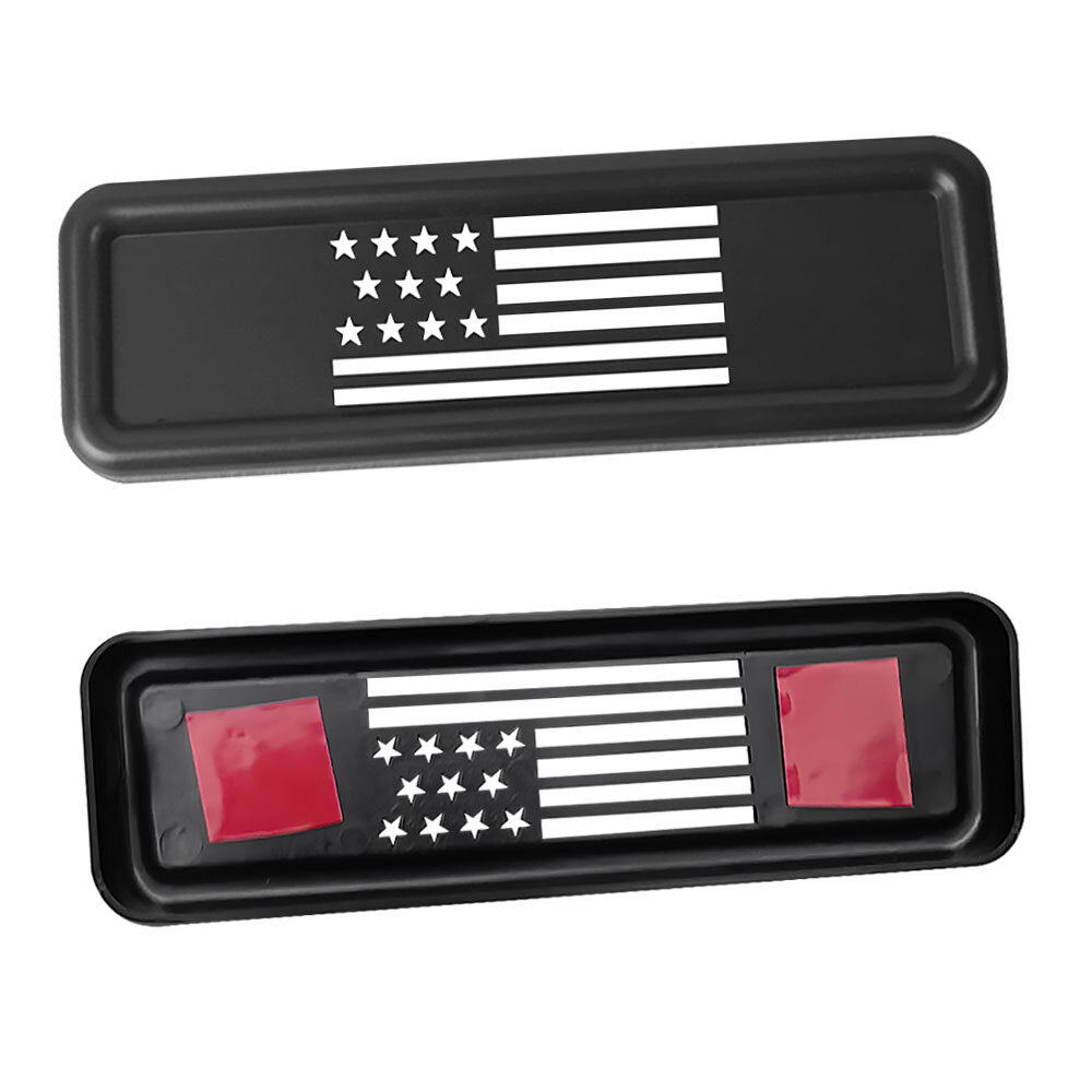 US Flag Rear 3rd Brake Light Decor Cover Trim for Jeep for Wrangler JK Accessories