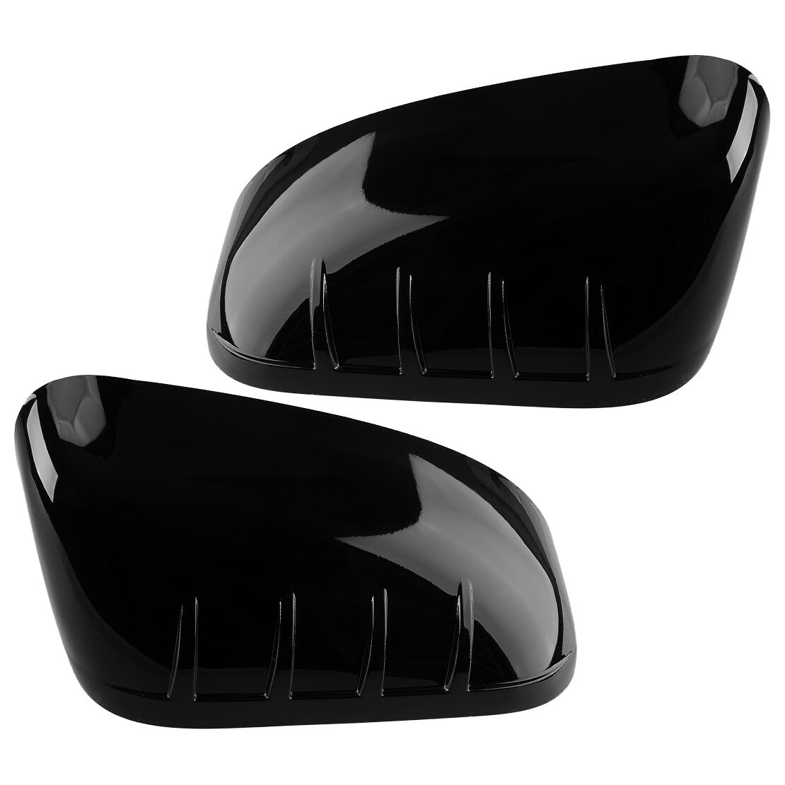 Gloss Black Side Mirror Cover Caps Fit for Explorer 2011-2015 v