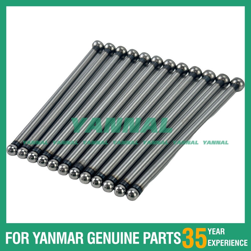 6D14 valve push rod is suitable for excavator engine parts.