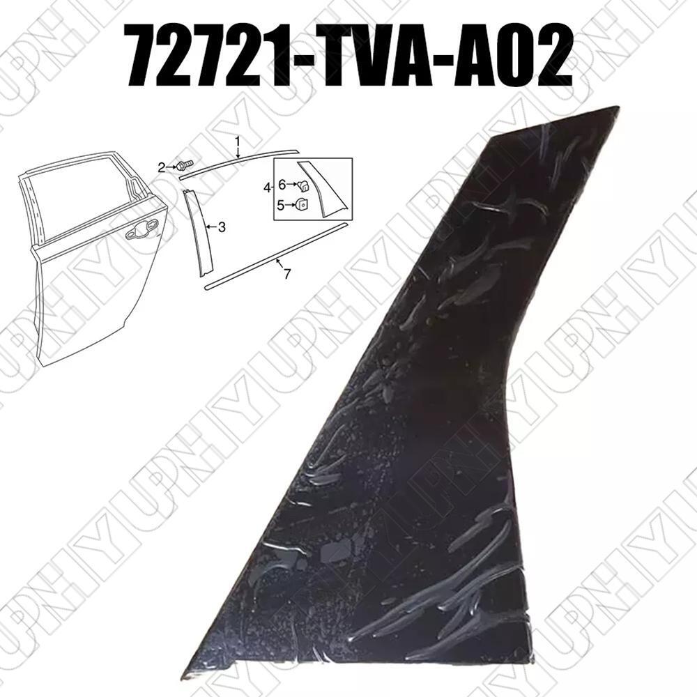 1Pcs Right Rear Door Pillar Garnish 72721-TVA-A02 Fit for Honda for Accord 2018-2022