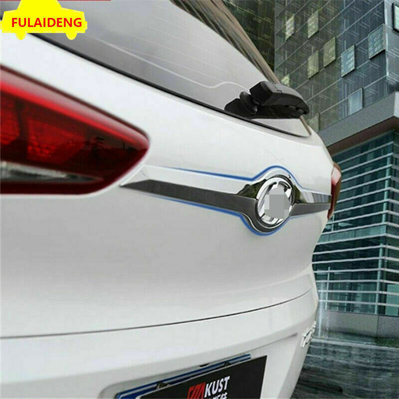 1Pcs for Hyundai for Tucson 2015-2018 Chrome Rear Trunk Lid Cover Molding Strip Trim