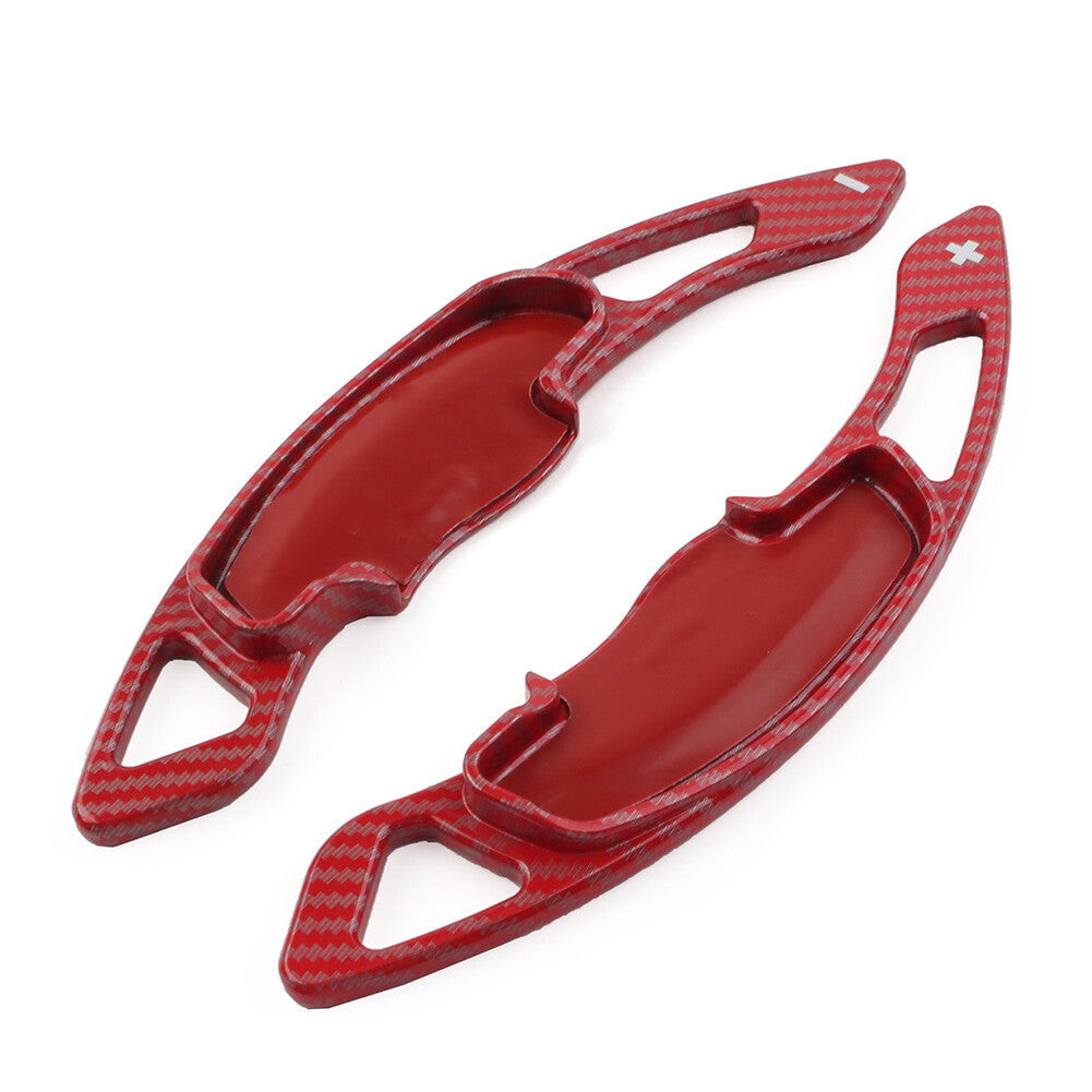 2x Steering Wheel Paddle Shifter Extension Red Fit for Honda Accord for Civic CR-V Pilot