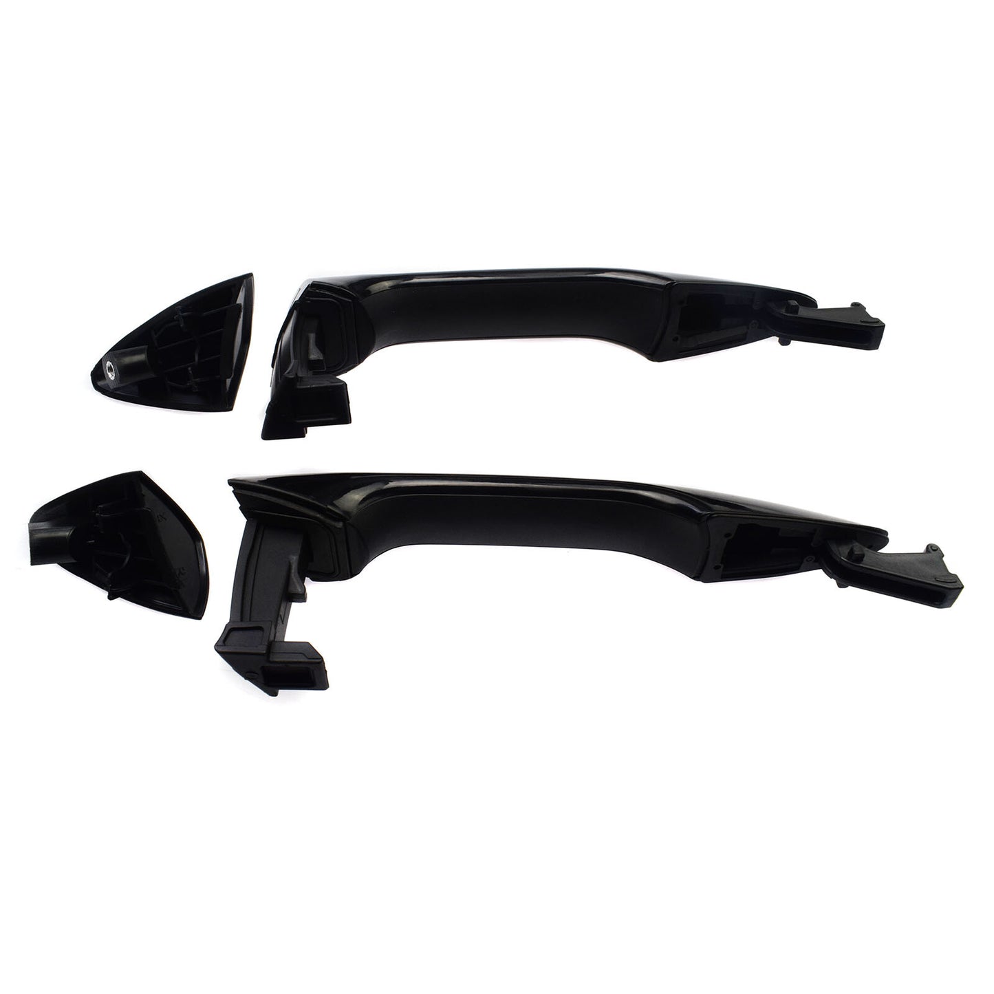2-piece set of left and right exterior door handles suitable for Hyundai for Elantra 2011-2016- v