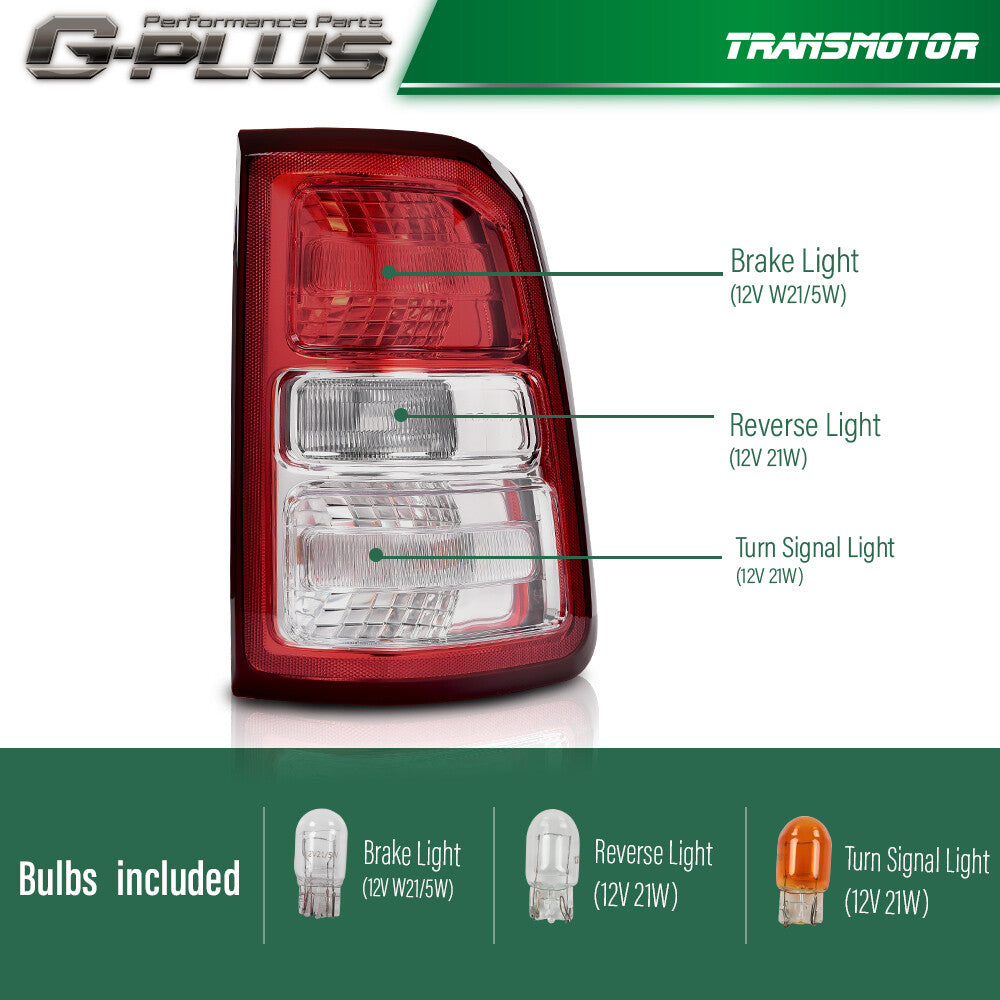 Fits 19-22 for Ram 1500 tail light right passenger side 55112988ae- v