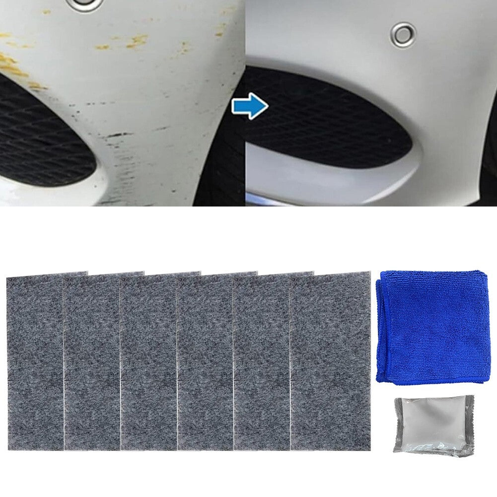 6PC Car Scratch Repair-Nano For Car Scratch Removal New With 1PC Cleaning Cloth v