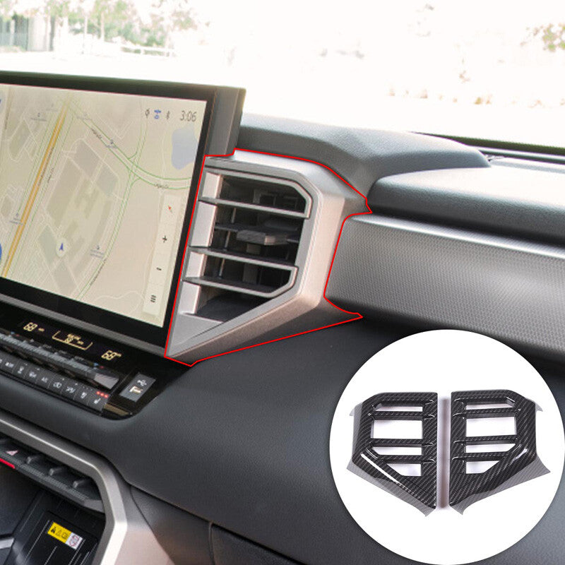 For 11-14 for Hyundai Sonata Glossy Piano Black Side for Smart Door Handle Covers Trims- v