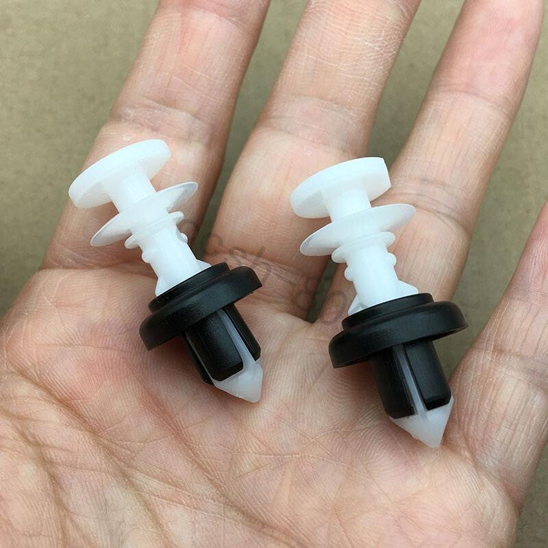 5 Pcs Car Door Pillar Card Panel Moulding Trim Retainer Clips for Honda