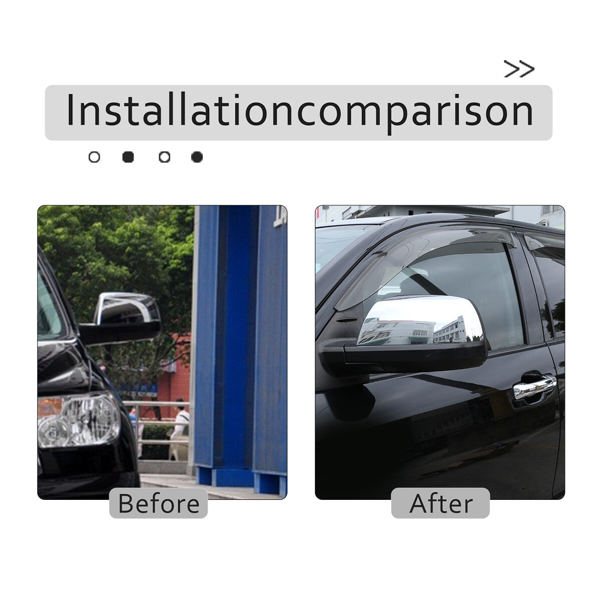 Chrome tailgate + door handles + full mirror cap trim available on 14-21 TUNDRA- n