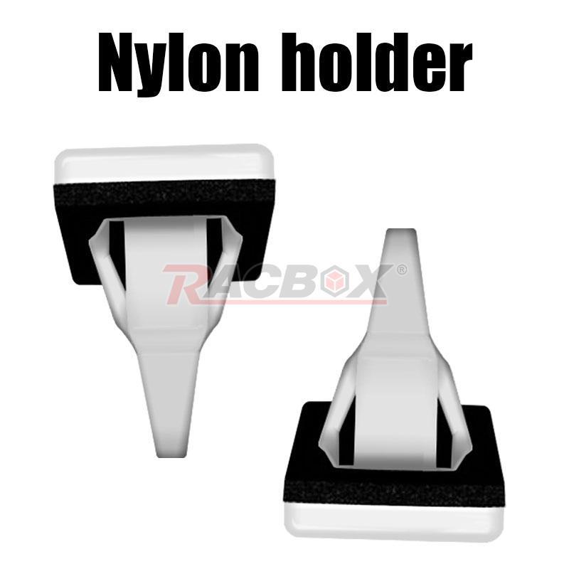 20 Trim Grommet Nylon Retainer Clip for Mitsubishi Side Skirt Body Molding Trim