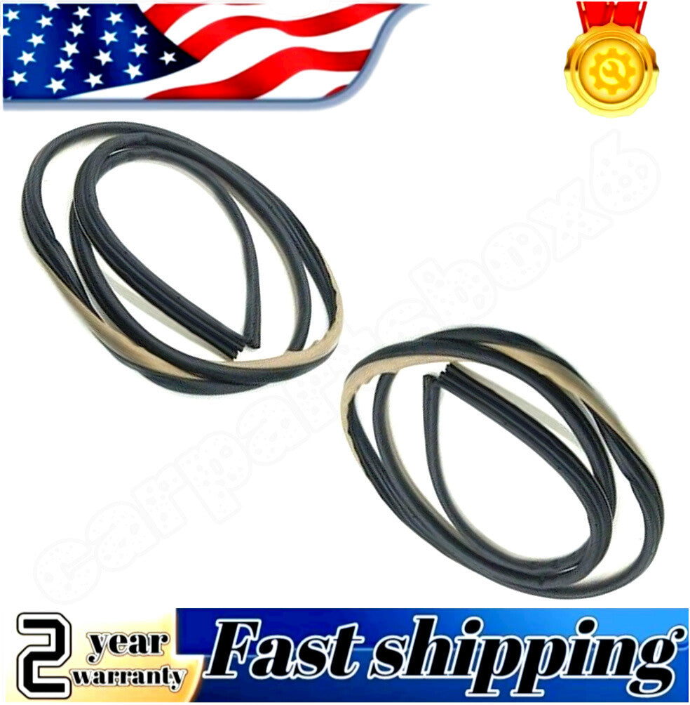 Front RL door rubber Weatherstrip body seals for Honda Accord sedans 2008-2012
