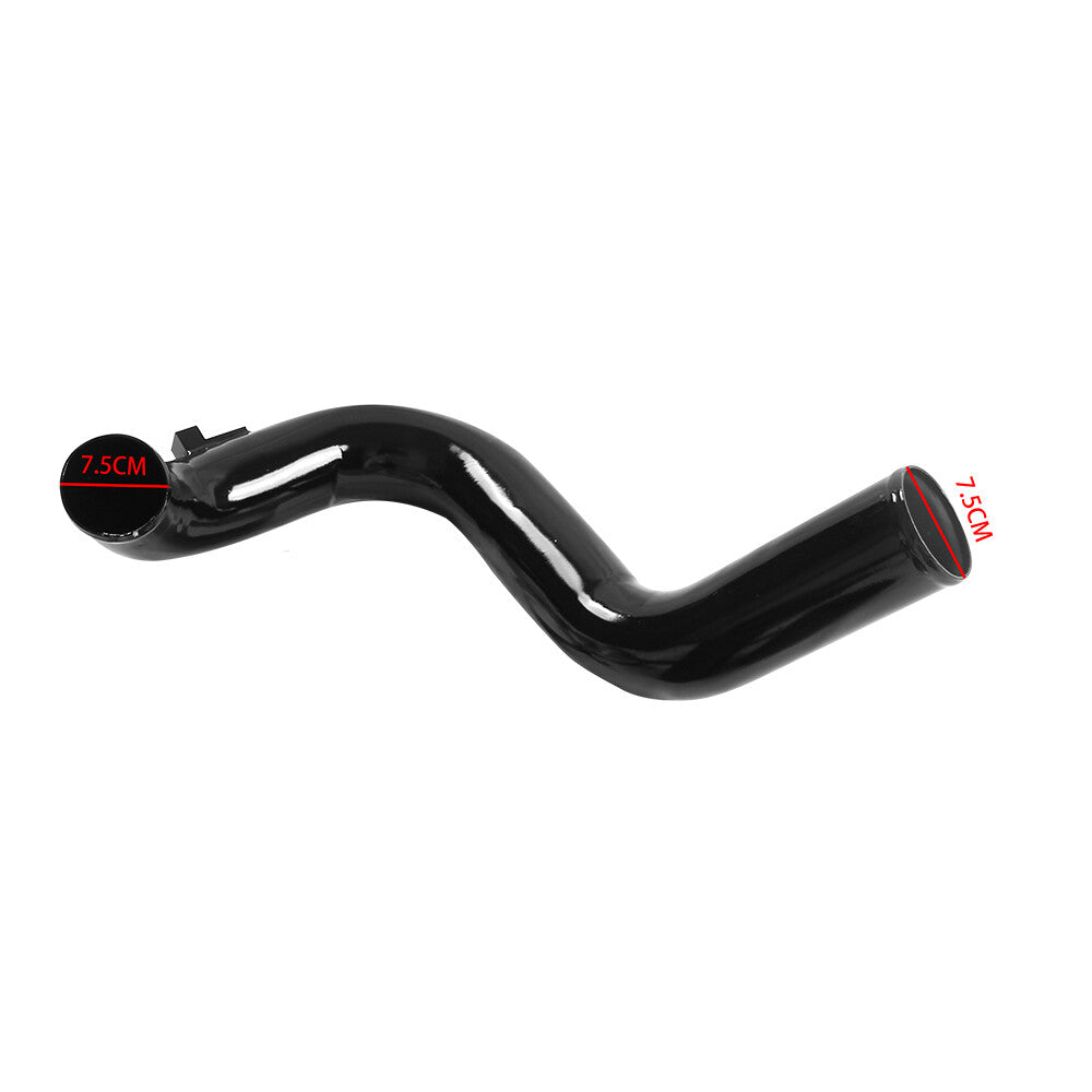 Intercooler Y-Bridge Kit Cold Air Intake for Chevrolet 2006-2010 GM 6.6L Black