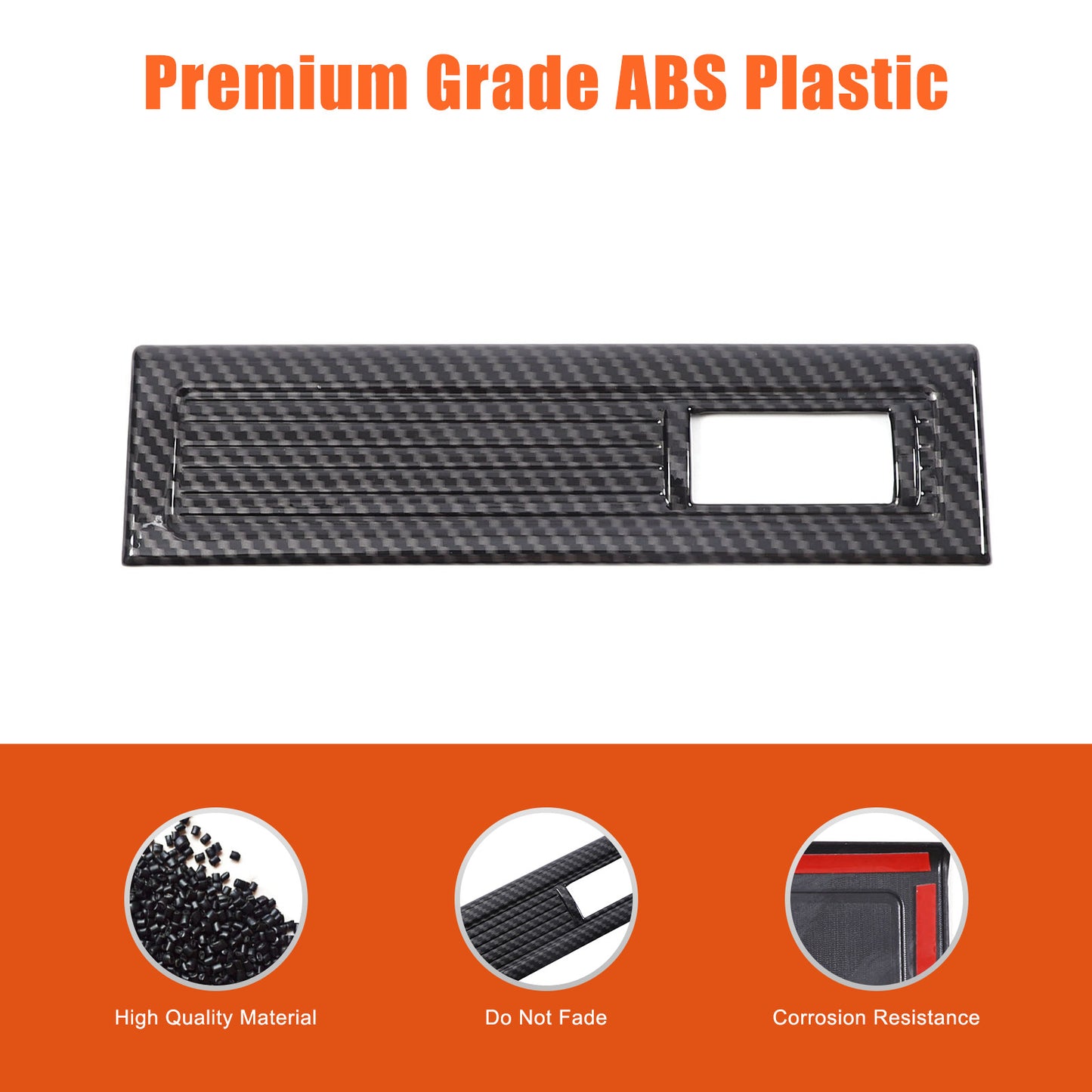 Carbon cigarette lighter cover for Land Cruiser Prado LC250 (2024-25) n