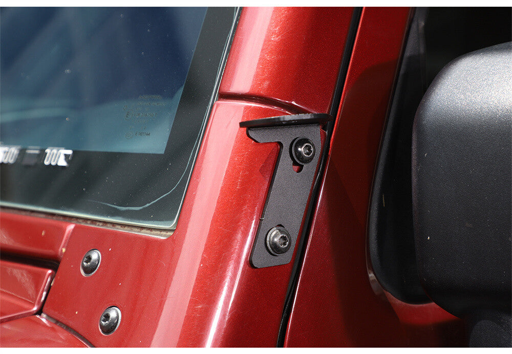 Left Side A-pillar Corner Antenna Mounting Bracket for Jeep for Wrangler JK 2007-17