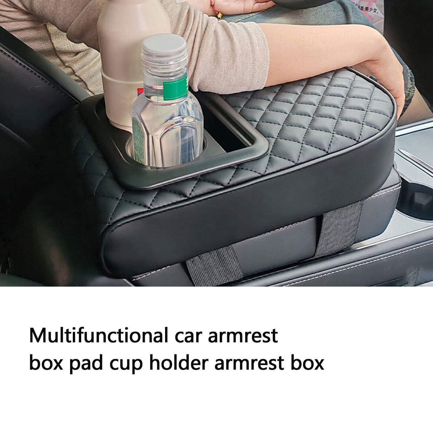 Armrest Pad Cover Center Console Box Cushion Protector Accessories For Car New