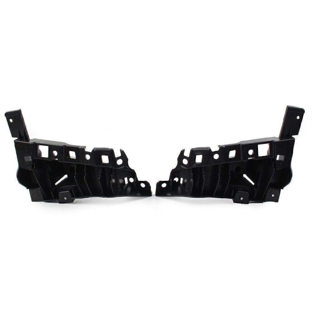 for Jeep Pair Front Bumper Face Bar Brackets Retainer Mounting Braces Lower