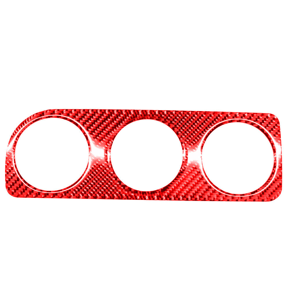 2x Carbon Fiber Front Window Switch Panel Trim for Suzuki Grand Vitara 2006-2013 v