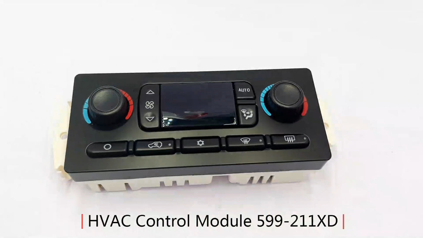 HVAC control module 599-211XD for Chevrolet Tahoe Trailblazer for GMC for Sierra 1500 Q