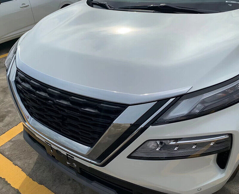 Chrome Front Grill Grille Engine Hood Molding Trim For Rogue 2022-2022 B n