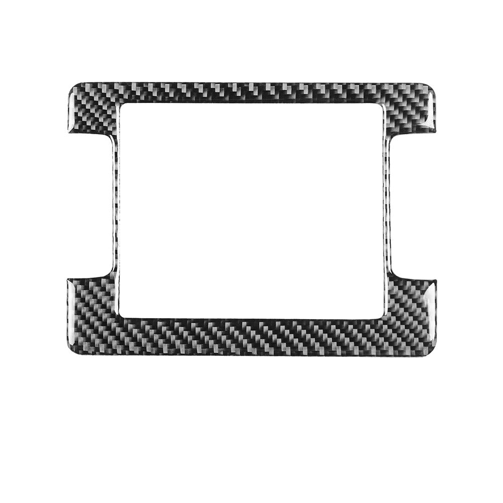 Carbon Fiber for Navigator GPS Panel Cover Trim for Dodge for Challenger 2015-2023 2016