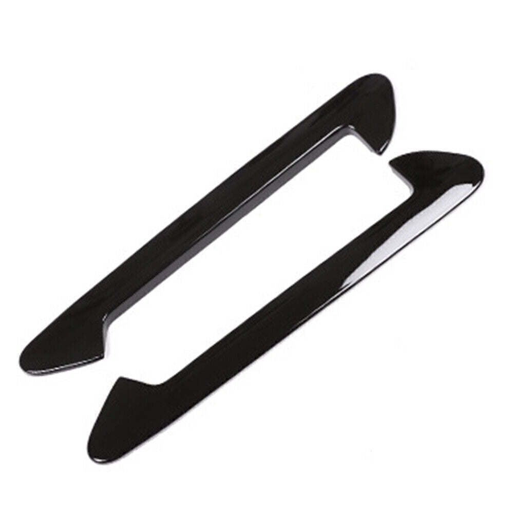 Side Air Fender Vent Trim Cover Frame for BMW X3 G01 X4 G02 2018-23 Glossy Black