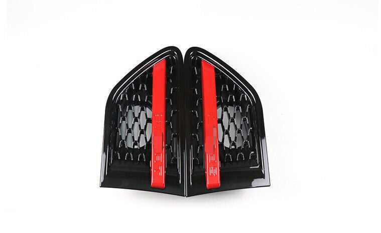2P for Land Rover Range Sport 2006-13 Black Red Look Front Side Door Fender Trim
